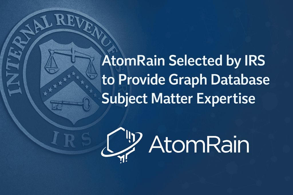 AtomRain Selected by IRS to Provide Graph Database Subject Matter Expertise article image