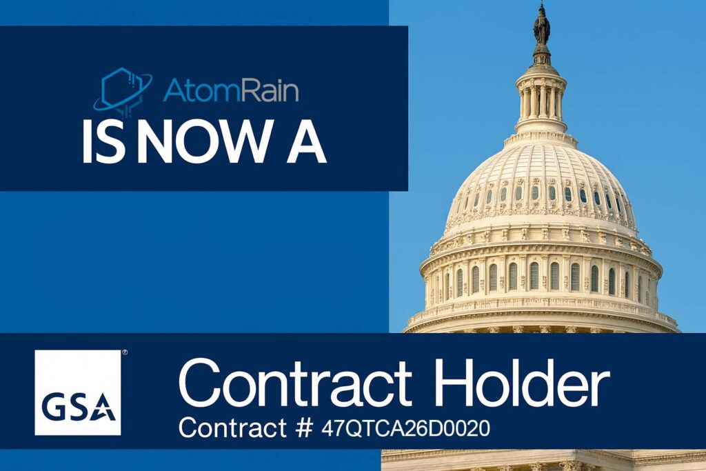 AtomRain Secures GSA Multiple Award Schedule (MAS) Contract article image